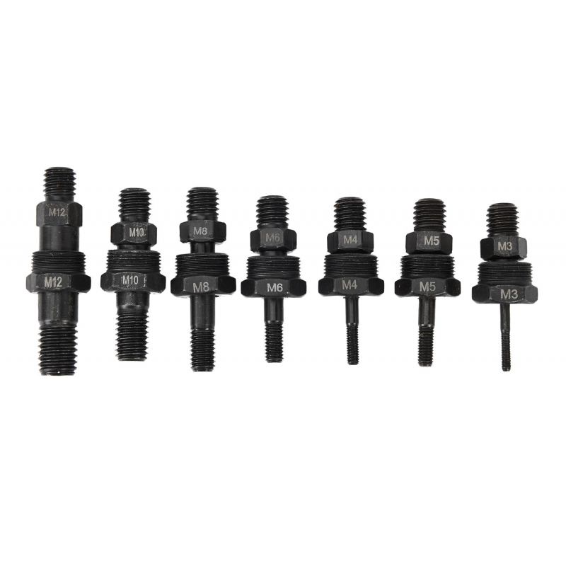 eGOSPODARi.ro % Trusa de niturire cu piulite filetate (3 in 1) KRAFT Profi K5470, 2.4-6.4mm si M3-M12