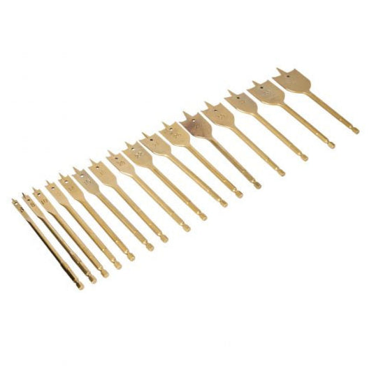 eGOSPODARi.ro % Set 16 burghie pentru lemn, diametre 6-38mm, KRAFT Profi K10637