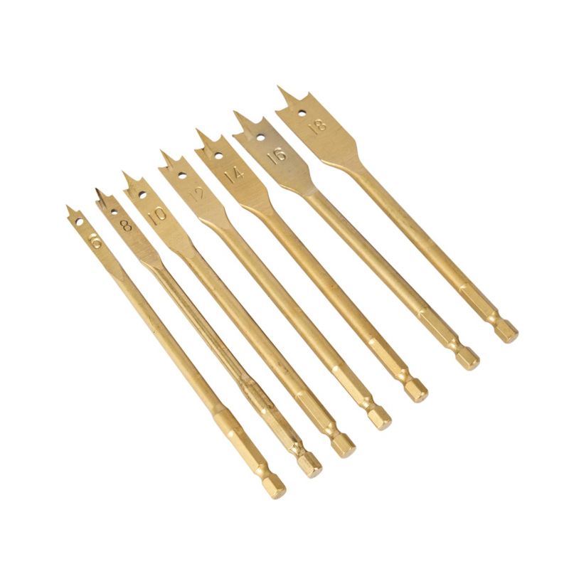 eGOSPODARi.ro % Set 16 burghie pentru lemn, diametre 6-38mm, KRAFT Profi K10637
