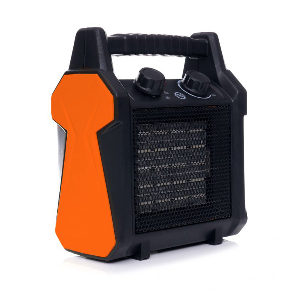 eGOSPODARi.ro Aeroterma electrica 3500W, trei trepte de putere, KRAFT Profi K11741, Poza3