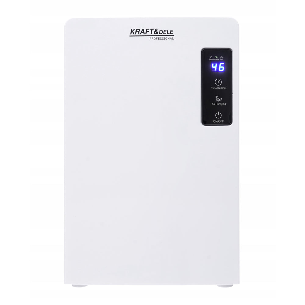 eGOSPODARi.ro Aparat Dezumidificare Aer, Ecran LED, alimentare 220V, 90W, rezervor colectare 2200ml, KRAFT Profi K10587, Poza4