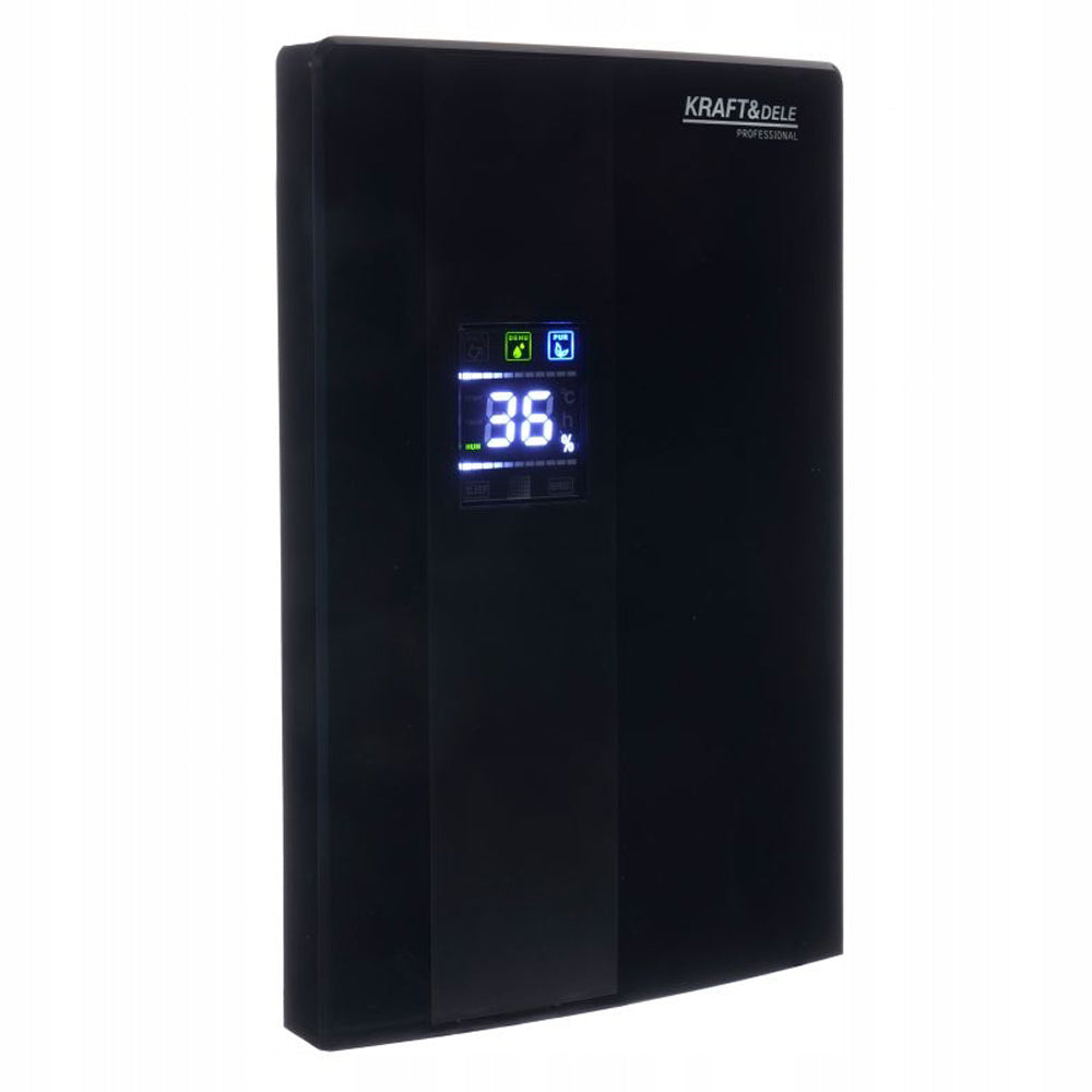 eGOSPODARi.ro Aparat Dezumidificare Aer, Ecran LED, alimentare 220V, 120W, rezervor colectare 2000ml, KRAFT Profi K10585, Poza2
