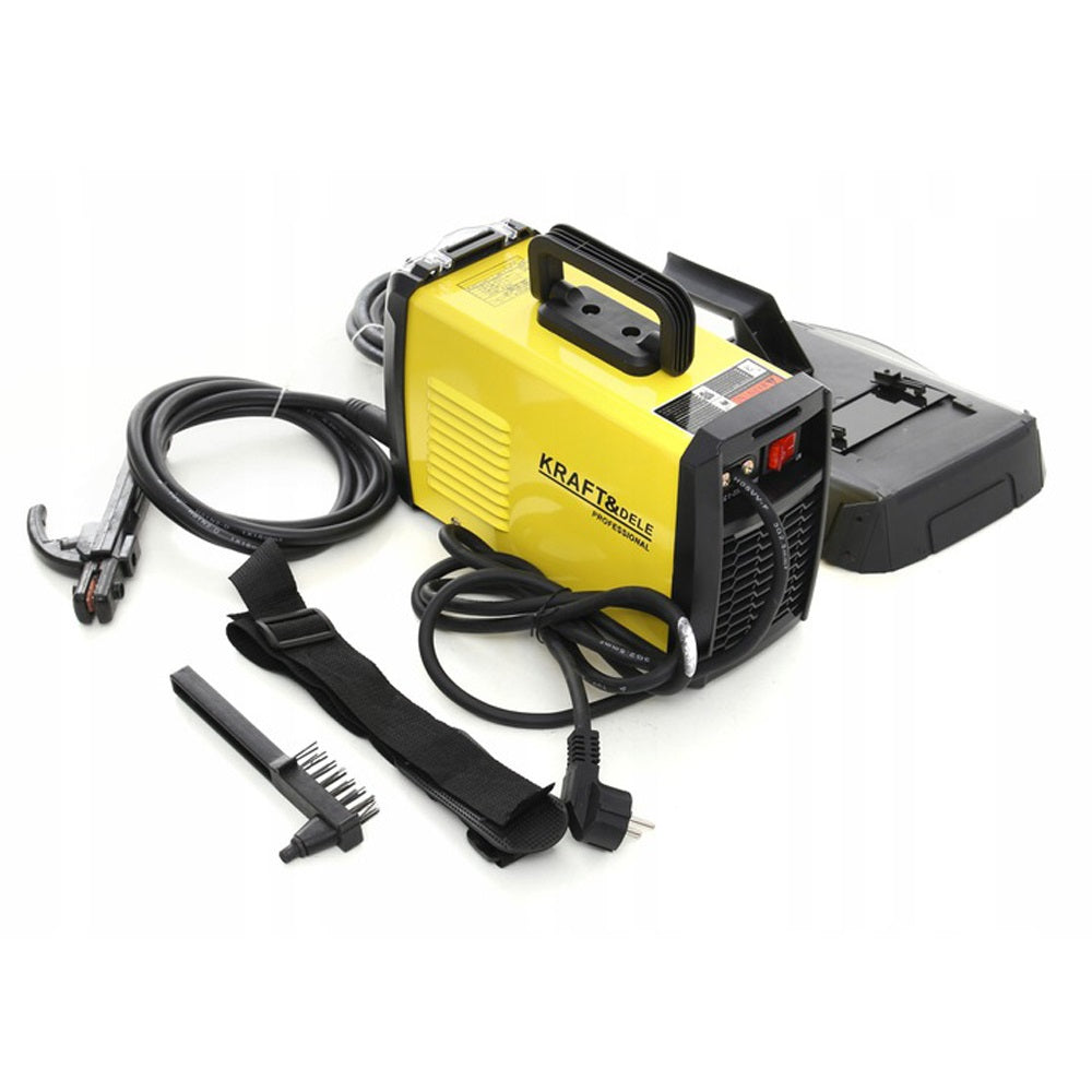 eGOSPODARi.ro Aparat Sudura MMA-330A cu Electrod, Accesorii Incluse, Galben, KRAFT Profi K1852, Poza5