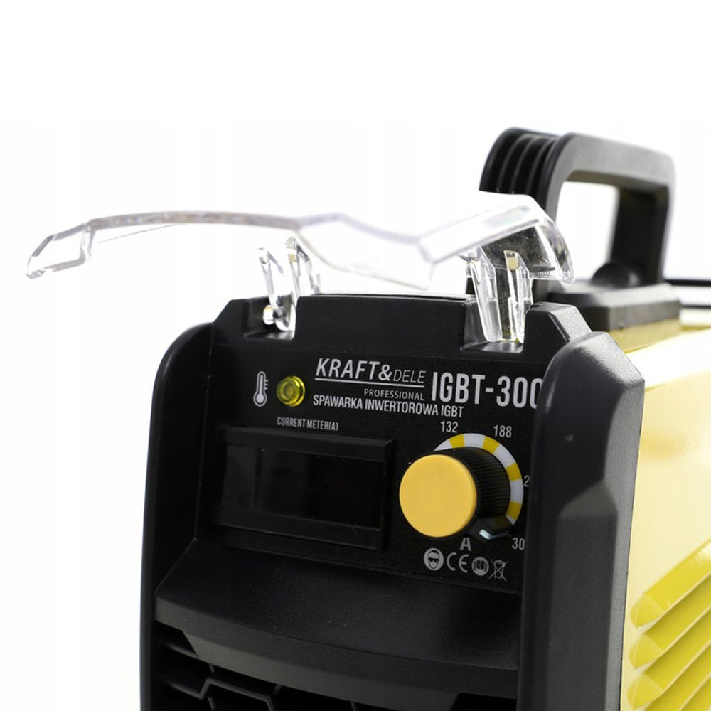 eGOSPODARi.ro Aparat Sudura MMA-330A cu Electrod, Accesorii Incluse, Galben, KRAFT Profi K1852, Poza3