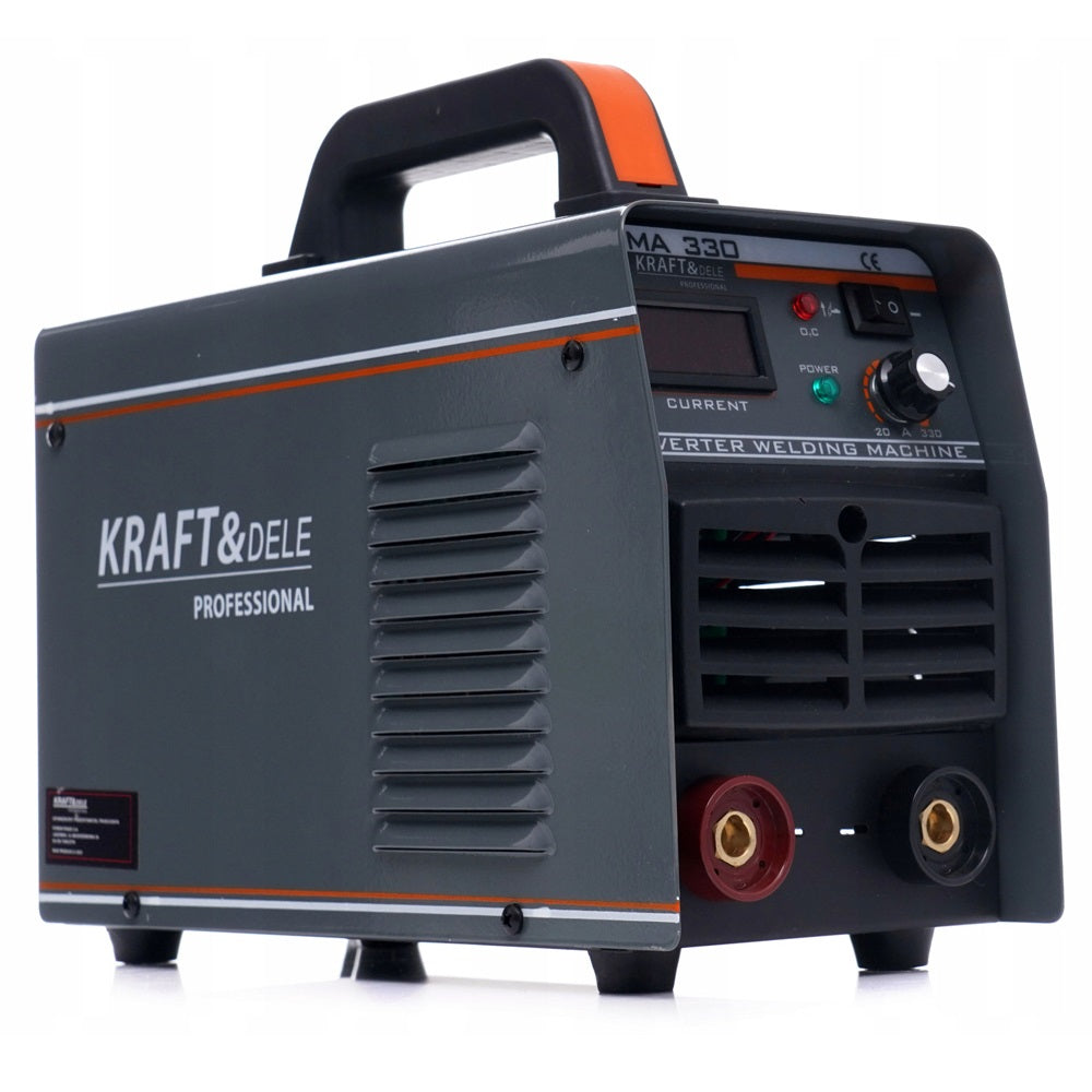 eGOSPODARi.ro Aparat Sudura MMA-330A cu Electrod, Negru, Accesorii Incluse, KRAFT Profi K1828, Poza3