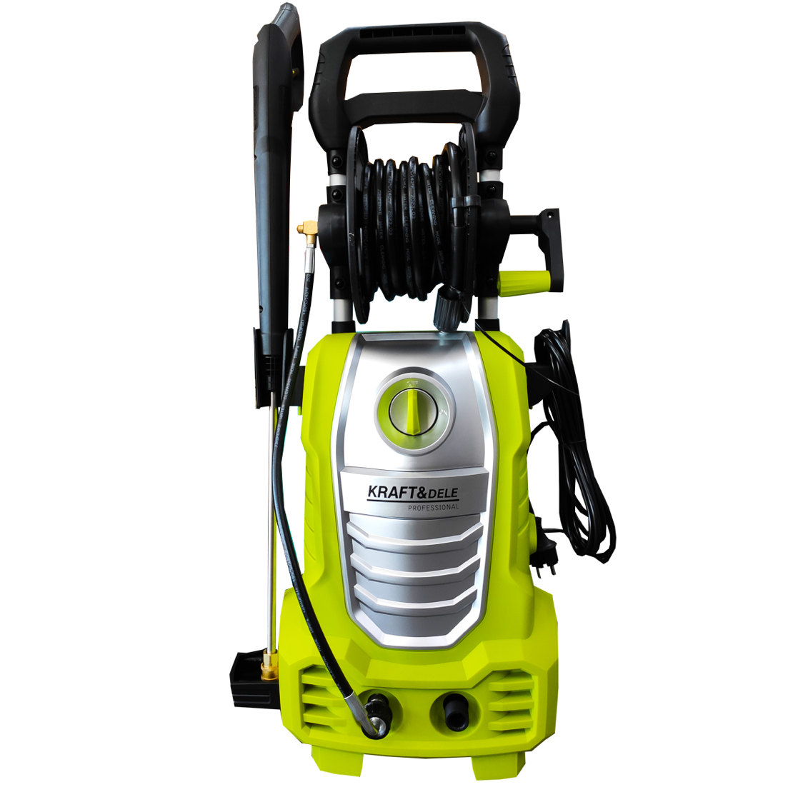 eGOSPODARi.ro Aparat de spalat cu presiune, 2500W, 5L/min, Accesorii incluse, KRAFT Profi K423, Poza3