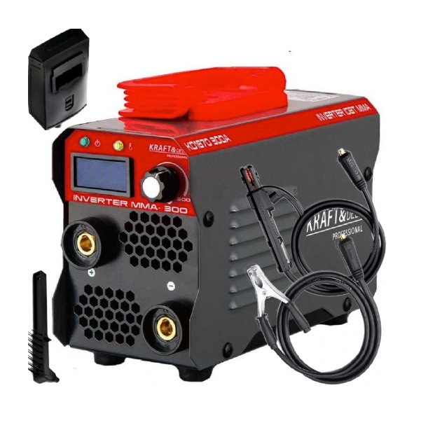 eGOSPODARi.ro Aparat de sudura, MMA-300A, Tehnologie IGBT, PWM si AntiStick, KRAFT Profi K1871, Poza10