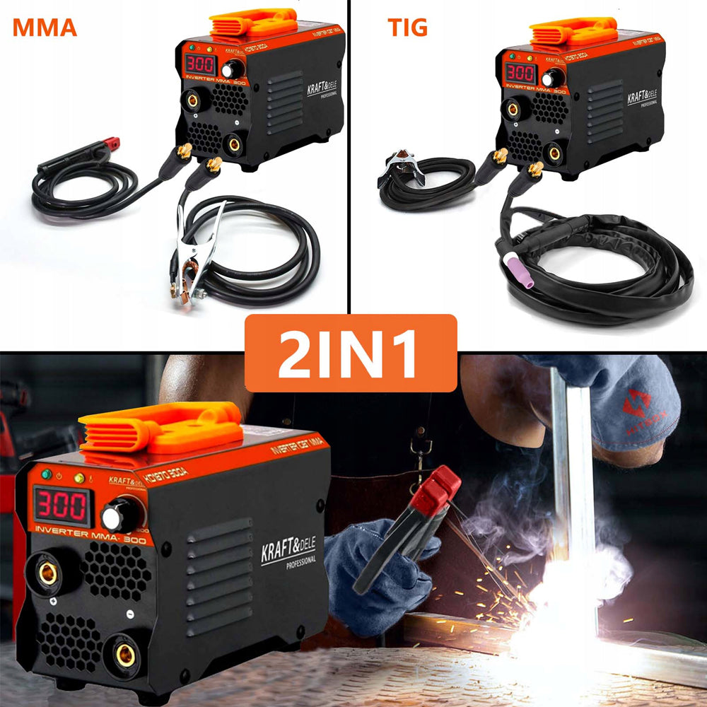 eGOSPODARi.ro Aparat de sudura MMA, 300A, Tehnologie IGBT, PWM si AntiStick, KRAFT Profi K1870, Poza10