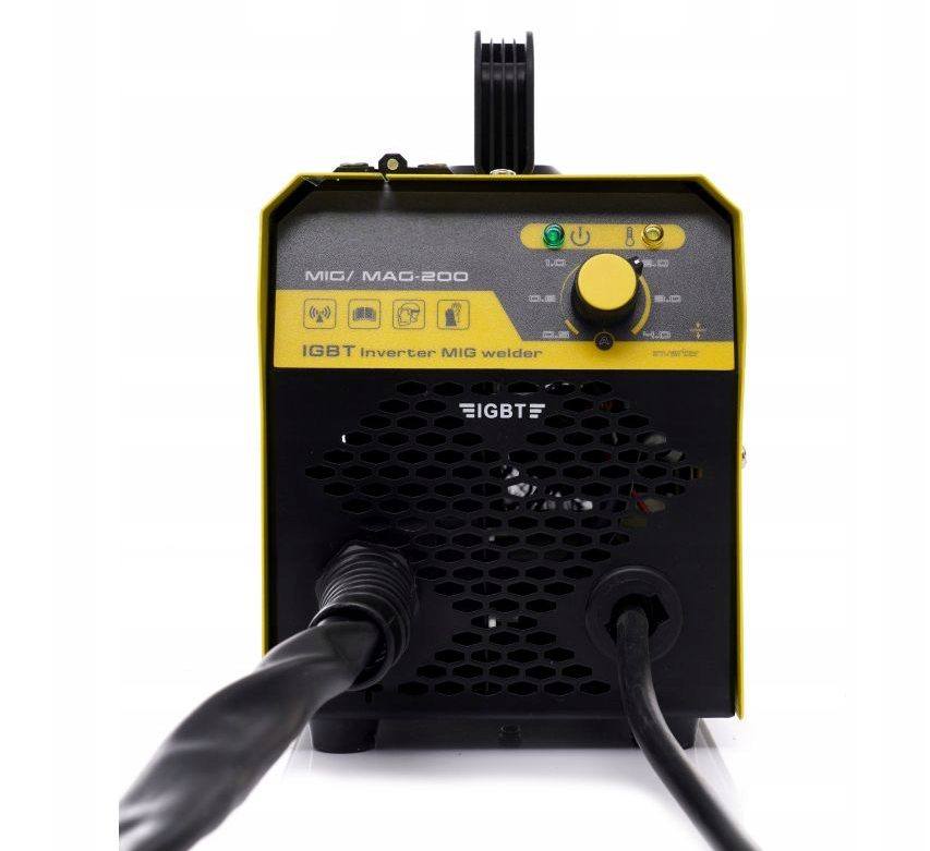 eGOSPODARi.ro-Aparat de sudura cu sarma MIG-MAG, KRAFTMEN-200A, 230V, Accesorii incluse, K810-1-2-3