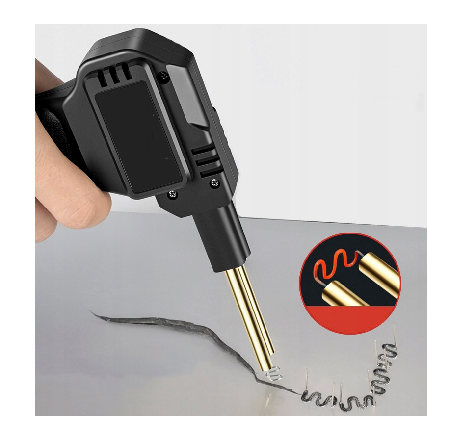 eGOSPODARi.ro Aparat sudura plastic, 100W, Extra accesorii incluse, KRAFT Profi K866, Poza4