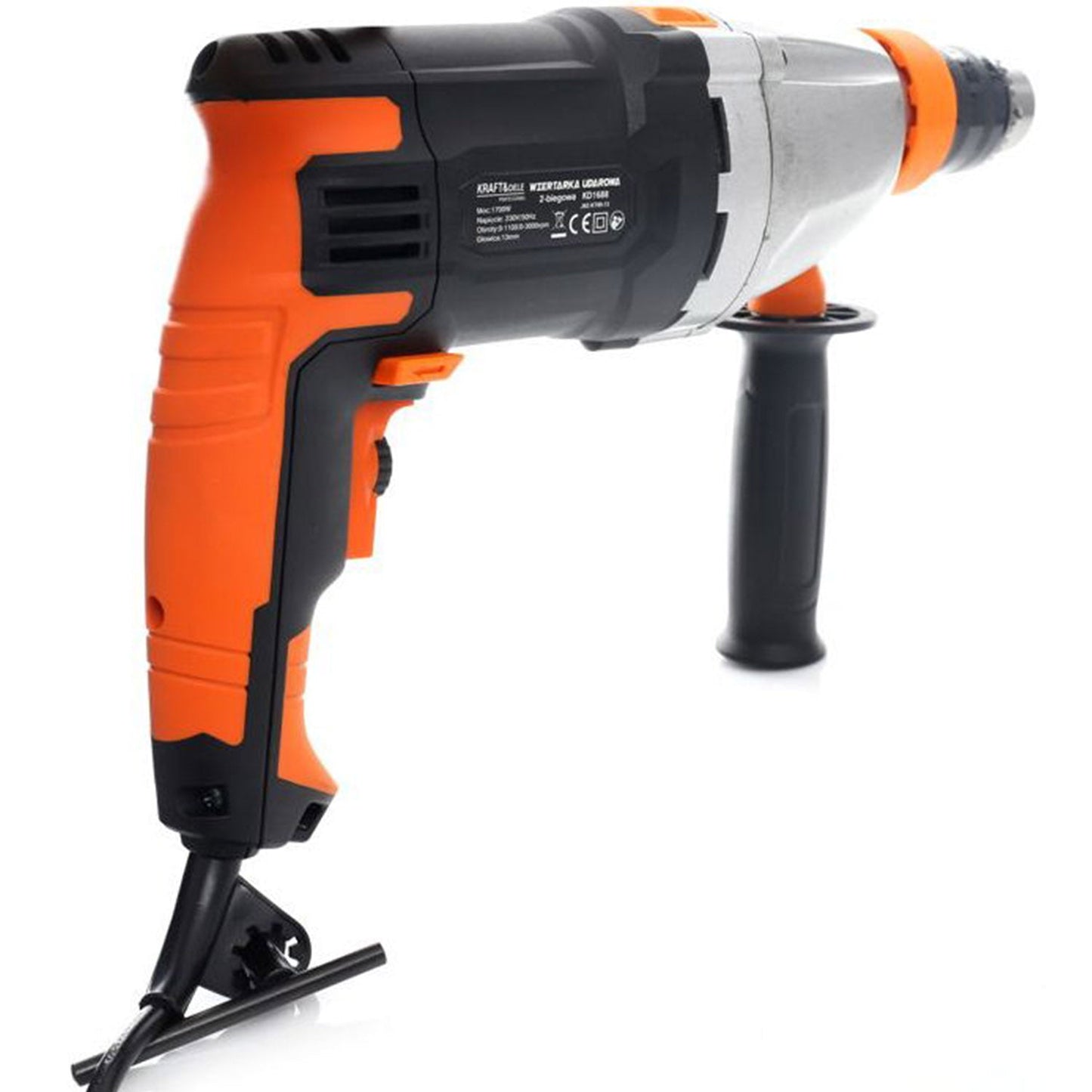 eGOSPODARi.ro Bormasina cu percutie 1700W, 2800RPM, mandrina pana la 13mm, KRAFT Profi K1688, Poza10