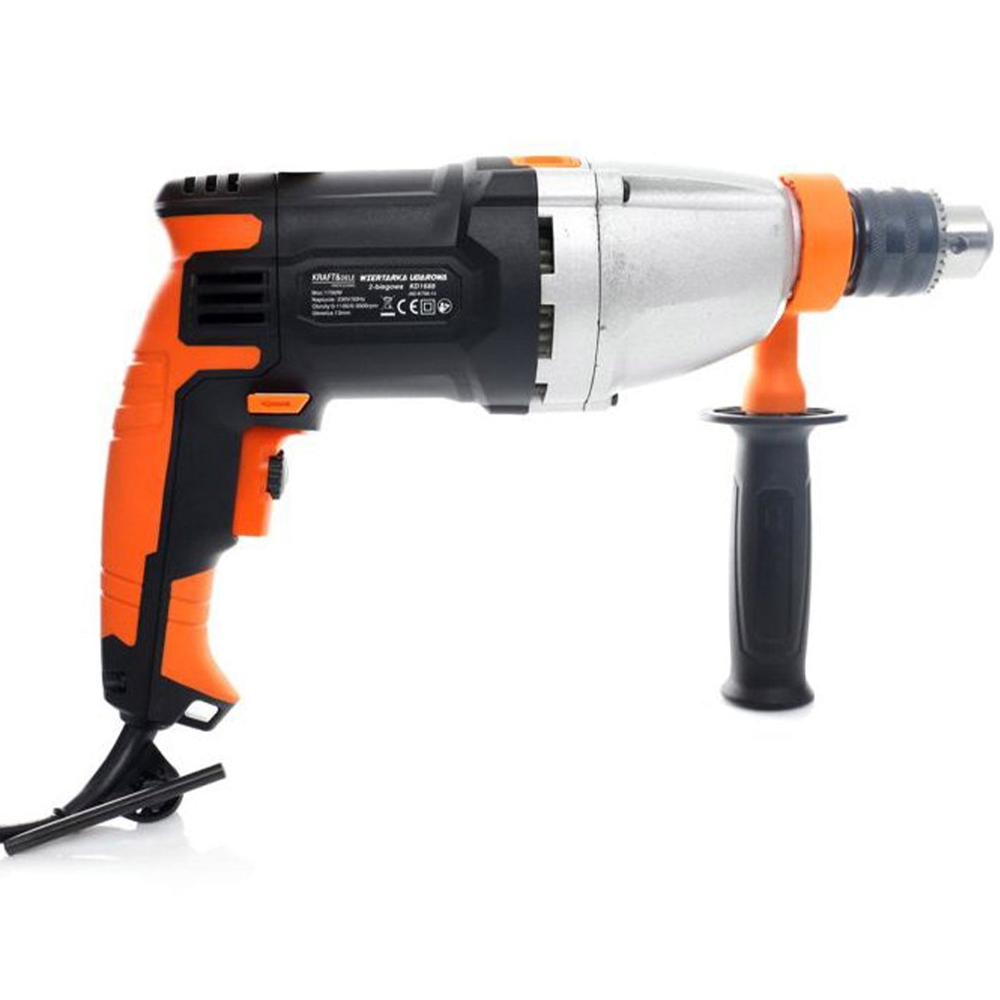 eGOSPODARi.ro Bormasina cu percutie 1700W, 2800RPM, mandrina pana la 13mm, KRAFT Profi K1688, Poza9