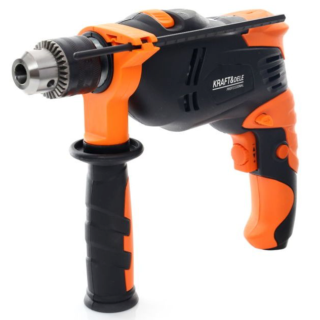 eGOSPODARi.ro Bormasina cu percutie 1700W, 3000RPM, mandrina pana la 13mm, KRAFT Profi K1685, Poza2
