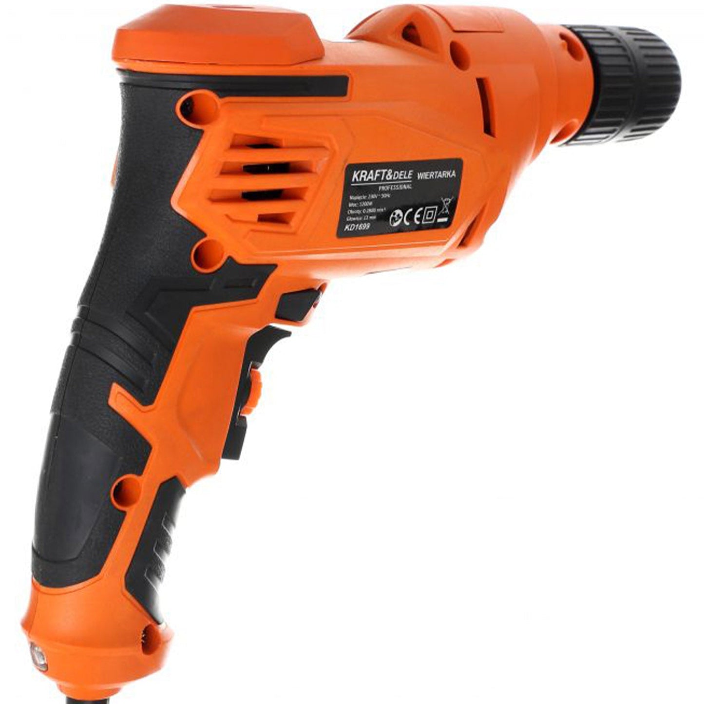eGOSPODARi.ro Bormasina gaurit si insurubat 1200W, 2880RPM, mandrina pana la 10mm, KRAFT Profi K1699, Poza6