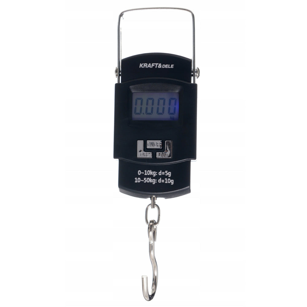 eGOSPODARi.ro Cantar de mana electronic cu carlig, Ecran LCD, max. 50Kg, KRAFT Profi K11413, Poza3