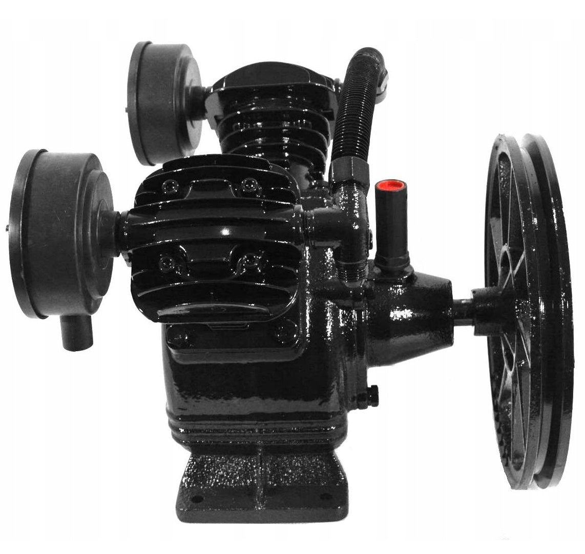 eGOSPODARi.ro Cap compresor de aer cu 2 pistoane pentru motor 4KW, KRAFT Profi K1404, Poza4