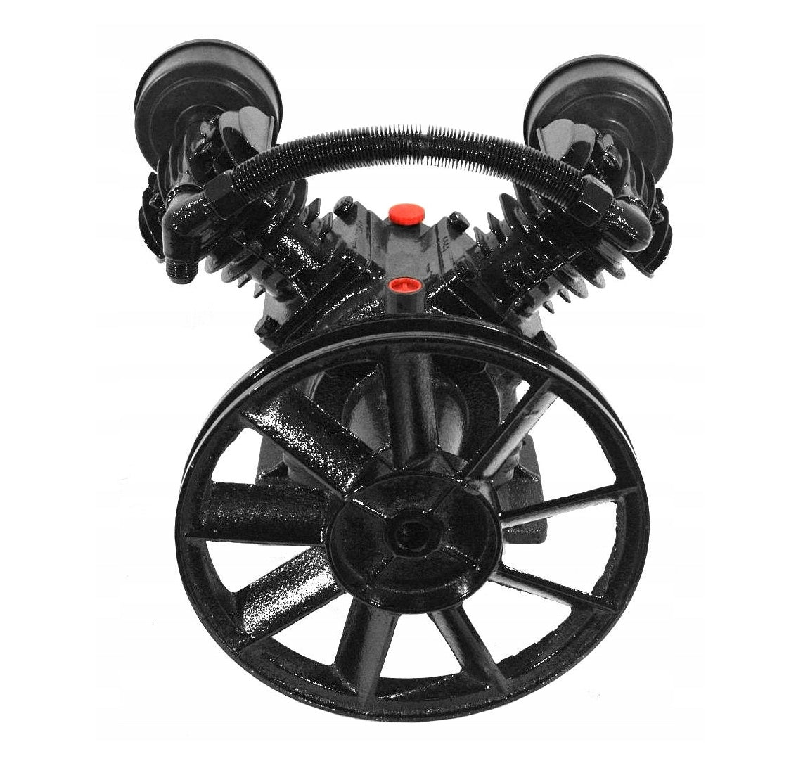 eGOSPODARi.ro Cap compresor de aer cu 2 pistoane pentru motor 4KW, KRAFT Profi K1404, Poza5