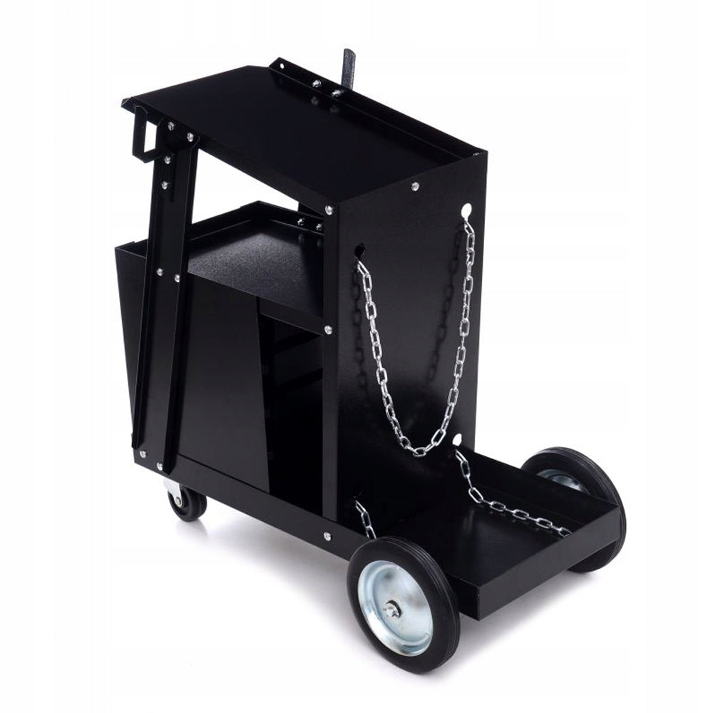 eGOSPODARi.ro Carucior pentru aparate de sudura, rafturi scule incluse, max. 75kg, KRAFT Profi K374, Poza8