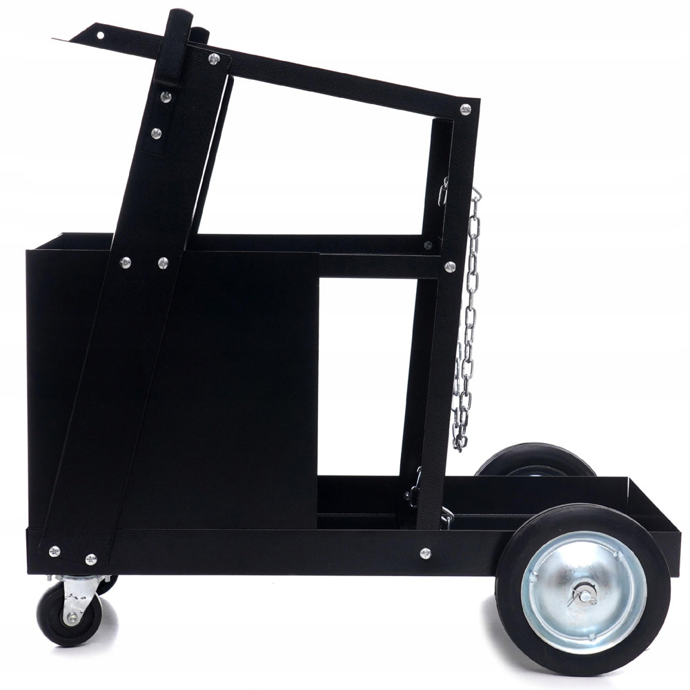 eGOSPODARi.ro Carucior pentru aparate de sudura, rafturi scule incluse, max. 75kg, KRAFT Profi K374, Poza3