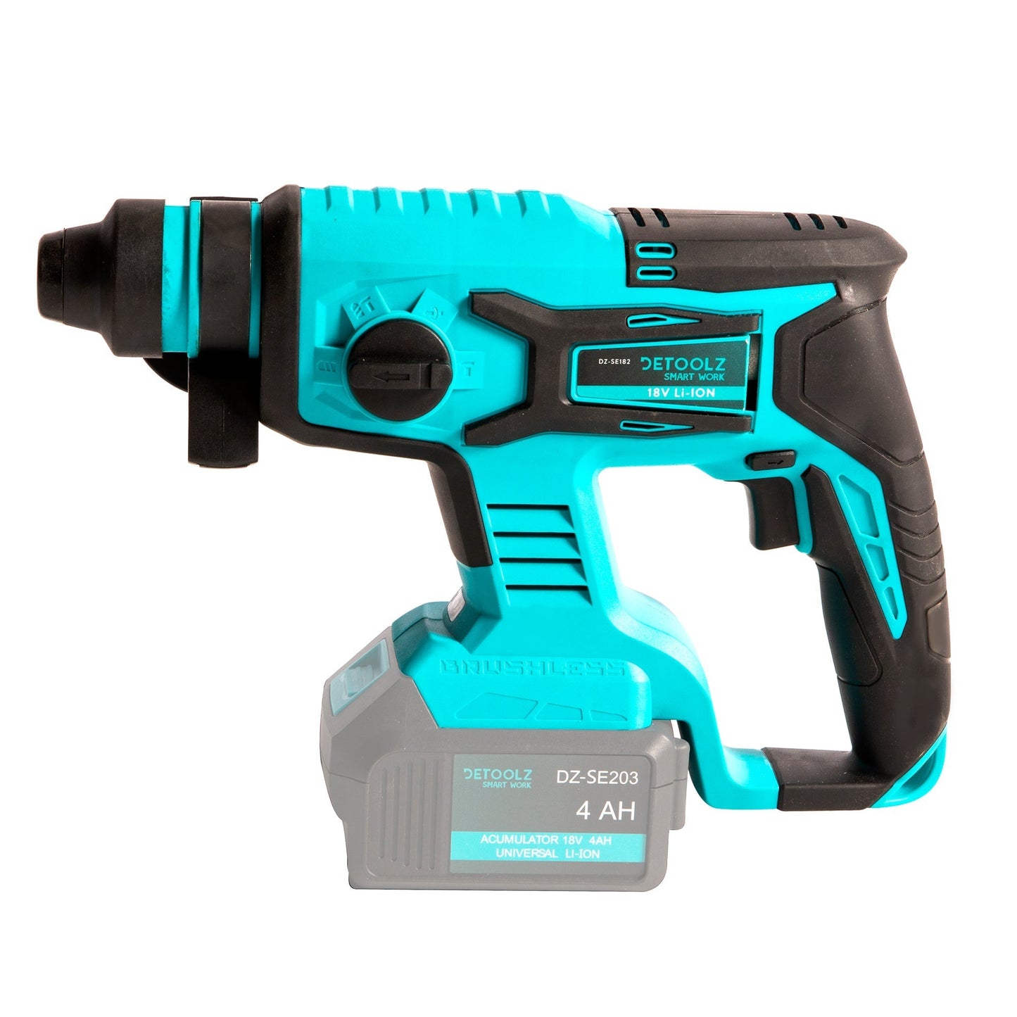 eGOSPODARi.ro % Ciocan rotopercutor 182, 18V, 1400RPM, 4500BPM, fara acumulator si incarcator, MIFE