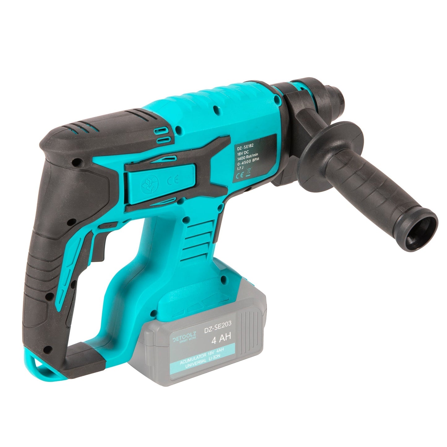 eGOSPODARi.ro % Ciocan rotopercutor 182, 18V, 1400RPM, 4500BPM, fara acumulator si incarcator, MIFE