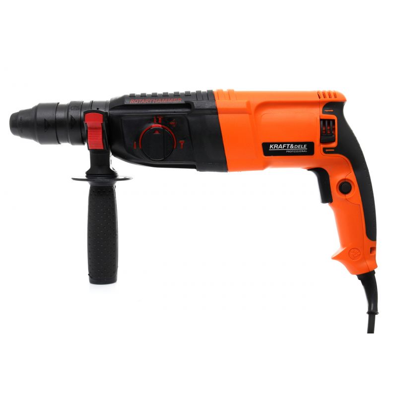 eGOSPODARi.ro Ciocan rotopercutor SDS+, 2650W, 1300RPM, KRAFT Profi K1690, Poza2