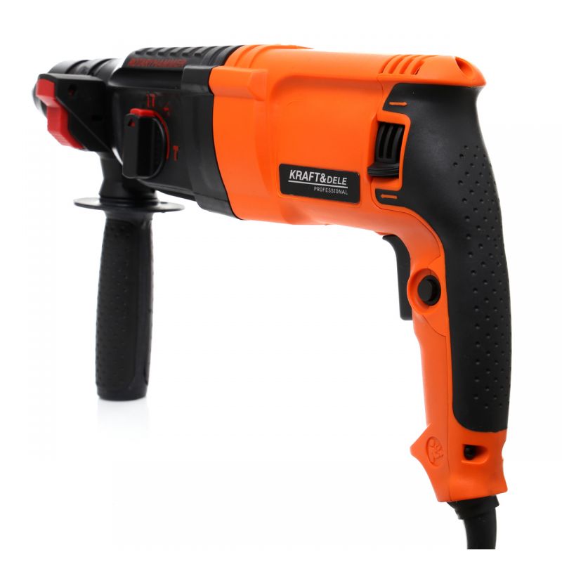 eGOSPODARi.ro Ciocan rotopercutor SDS+, 2650W, 1300RPM, KRAFT Profi K1690, Poza3