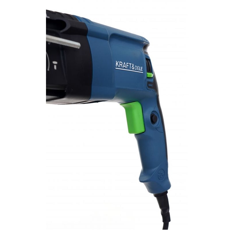 eGOSPODARi.ro Ciocan rotopercutor cu doua mandrine (SDS si SDS+), 2650W, iluminare LED, KRAFT Profi K3075, Poza8