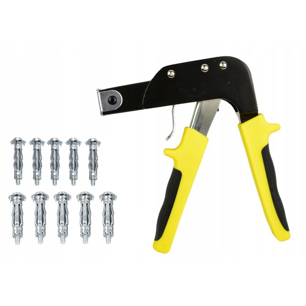 eGOSPODARi.ro Cleste pentru fixare dibluri metalice, include si 10 dibluri, KRAFT Profi K10574, Poza2