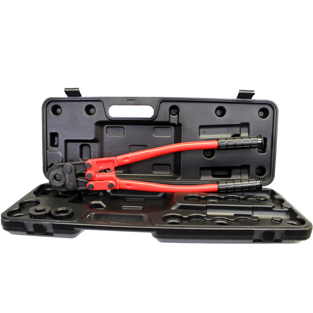 eGOSPODARi.ro Cleste pentru sertizare tevi, matrita TH16/TH20/TH26, valiza inclusa, KRAFT Profi K10636, Poza4