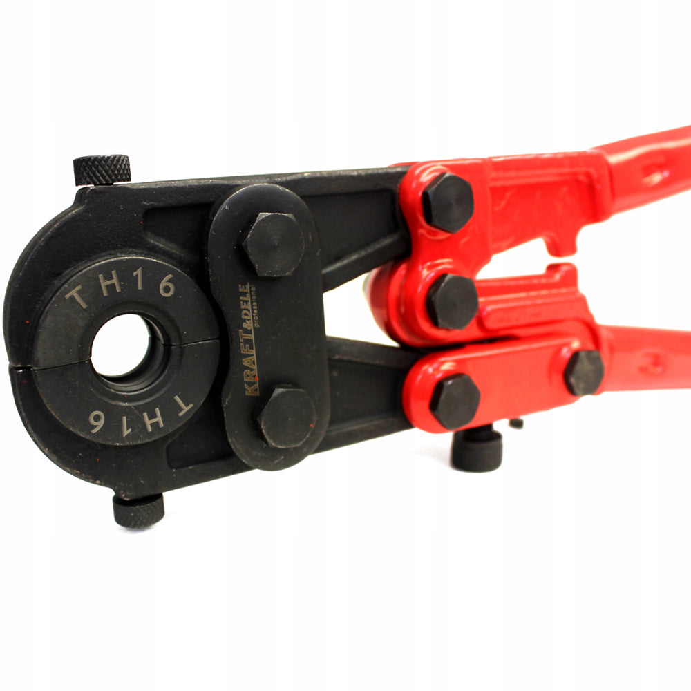 eGOSPODARi.ro Cleste pentru sertizare tevi, matrita TH16/TH20/TH26, valiza inclusa, KRAFT Profi K10636, Poza3