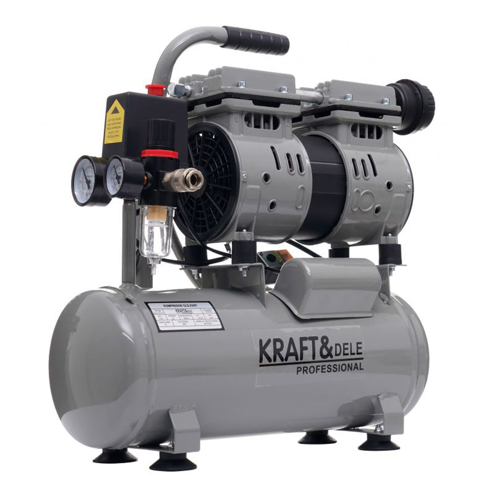 eGOSPODARi.ro Compresor aer 9L, 8Bar, 155L/min, 550W, KRAFT Profi K1384, Poza1