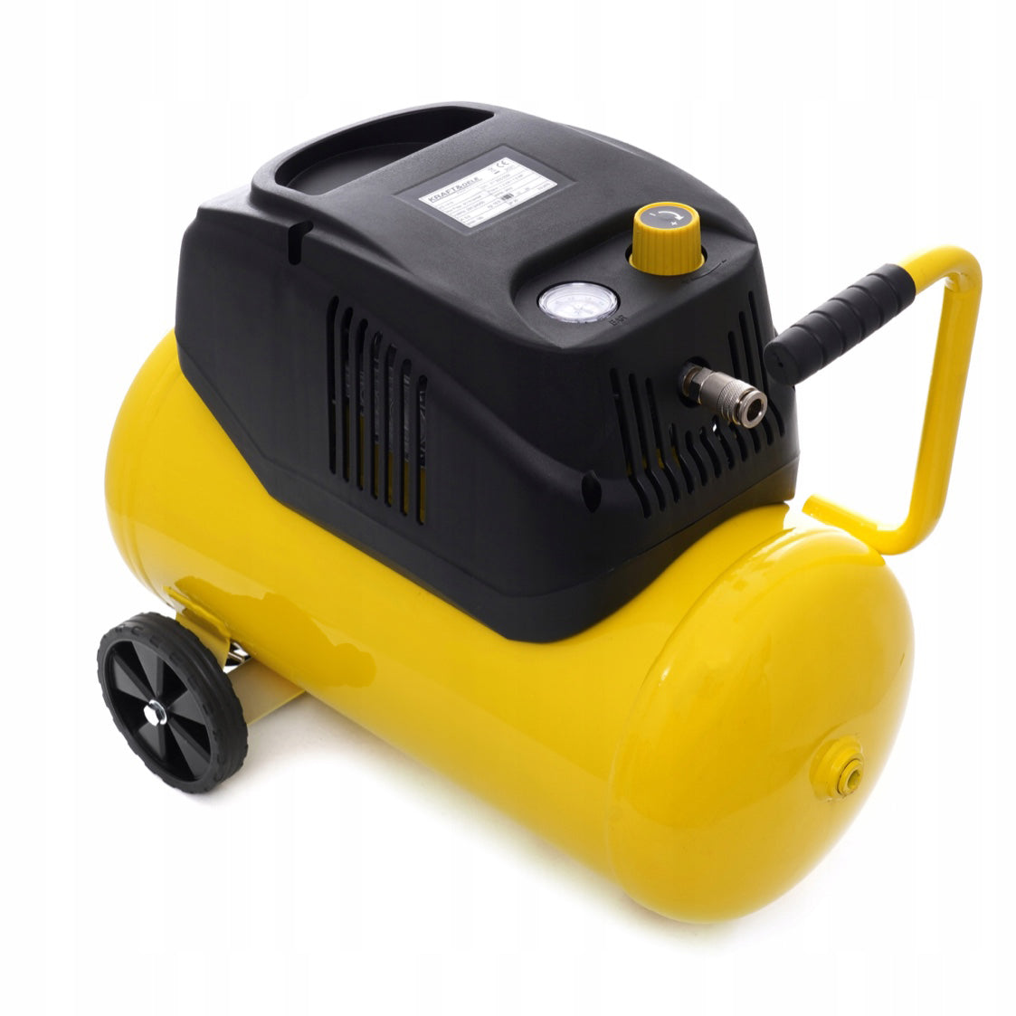eGOSPODARi.ro Compresor aer fara ulei 24L, pana la 8Bar si 180/min, silentios, KRAFT Profi K1416, Poza7