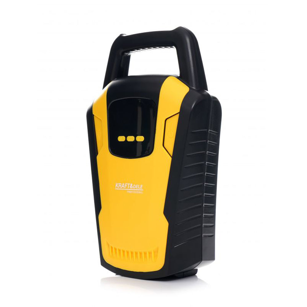 eGOSPODARi.ro - Compresor aer portabil auto-moto-velo-mingi, KRAFT Profi, 12V, Display, K1469