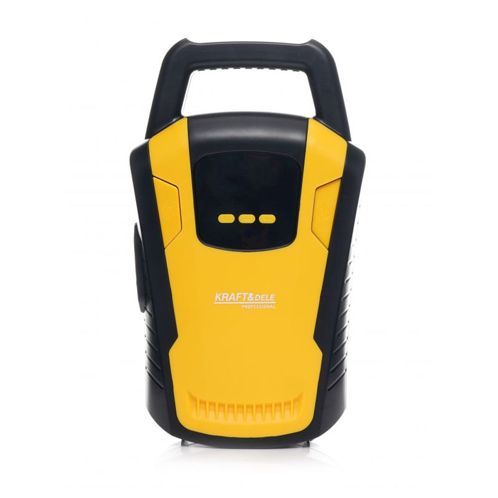 eGOSPODARi.ro - Compresor aer portabil auto-moto-velo-mingi, KRAFT Profi, 12V, Display, K1469