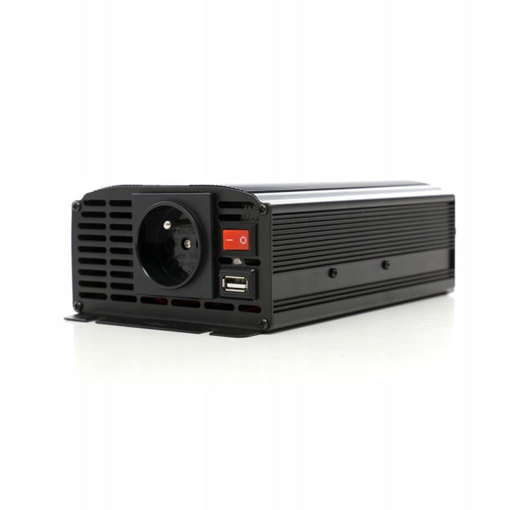 eGOSPODARi.ro Convertor curent electric de la 12V la 220V, compatibil baterie auto 12V, KRAFT Profi K1250, Poza6