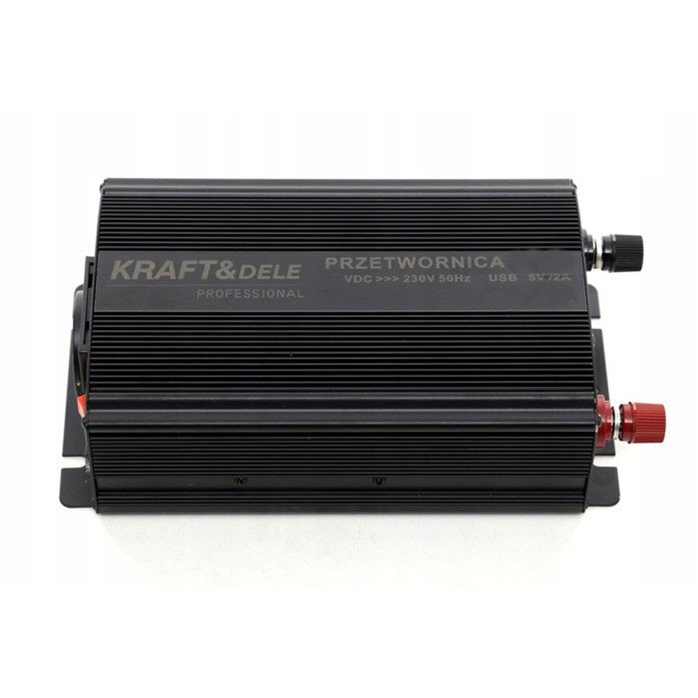 eGOSPODARi.ro Convertor curent electric de la 12V la 220V, compatibil baterie auto 12V, KRAFT Profi K1250, Poza8
