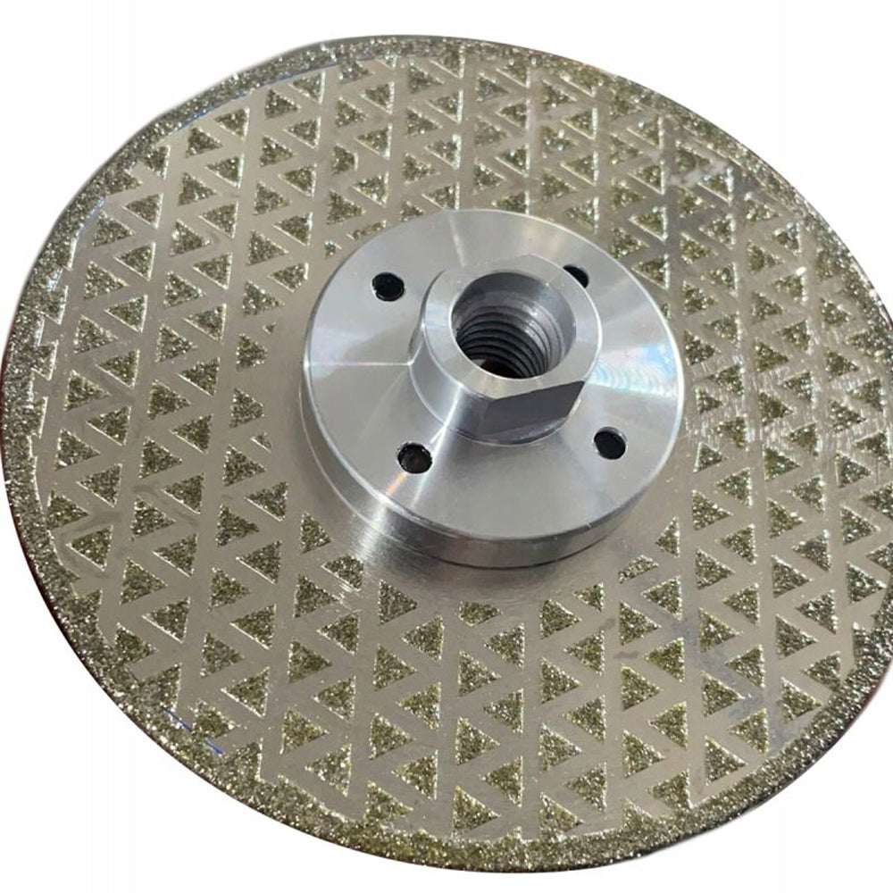 eGOSPODARi.ro Disc slefuire diamantat pentru muchii ascutite marmura, granit, placi ceramice, Diametru 125mm, KRAFT Profi K11228, Poza2