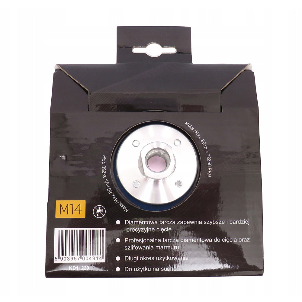 eGOSPODARi.ro Disc slefuire flexibil pentru muchii ascutite marmura, granit, placi ceramice, Diametru 125mm, KRAFT Profi K11229, Poza2
