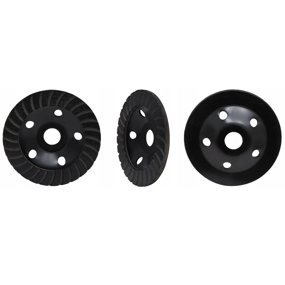 eGOSPODARi.ro Disc turbo slefuit beton, granit, marmura, caramida, Diametru 125mm, KRAFT Profi K1952, Poza3