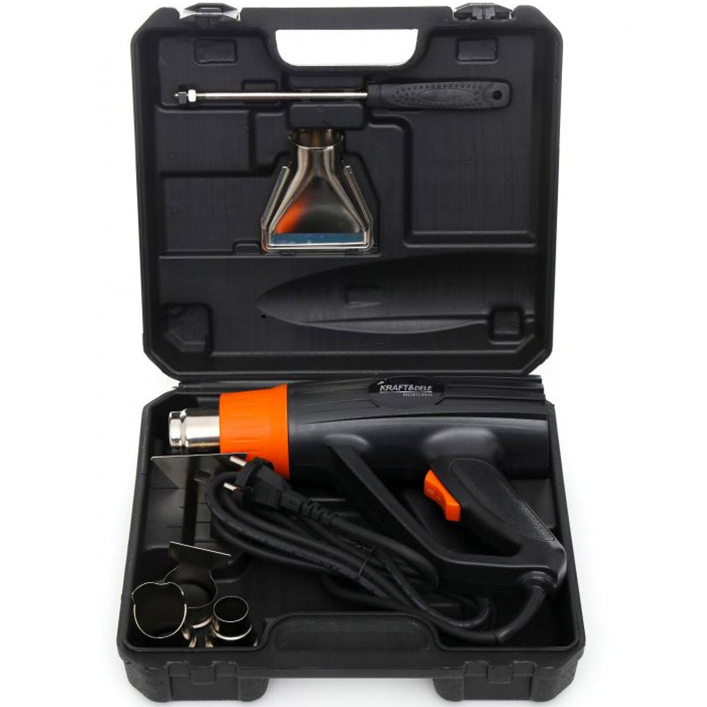 eGOSPODARi.ro Feon industrial (pistol aer cald) 2000W, 2 trepte, max.600ᵒC, KRAFT Profi K10390, Poza10