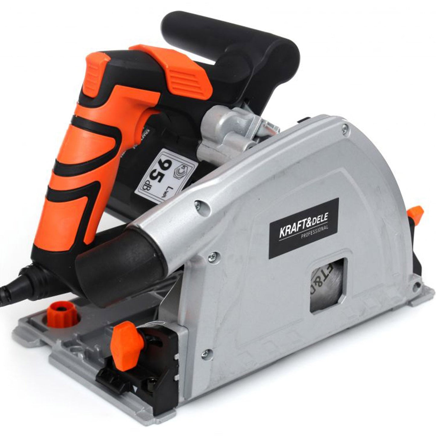 eGOSPODARi.ro Fierastrau circular 1400W, 5200RPM, pentru disc 165mm, KRAFT Profi K10195, Poza1