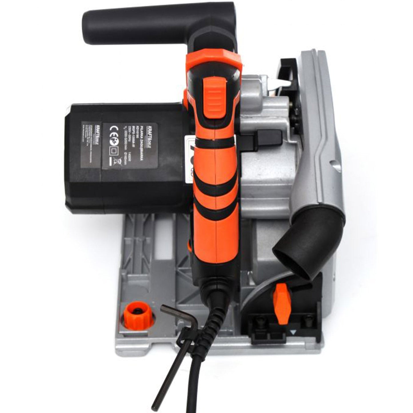 eGOSPODARi.ro Fierastrau circular 1400W, 5200RPM, pentru disc 165mm, KRAFT Profi K10195, Poza10