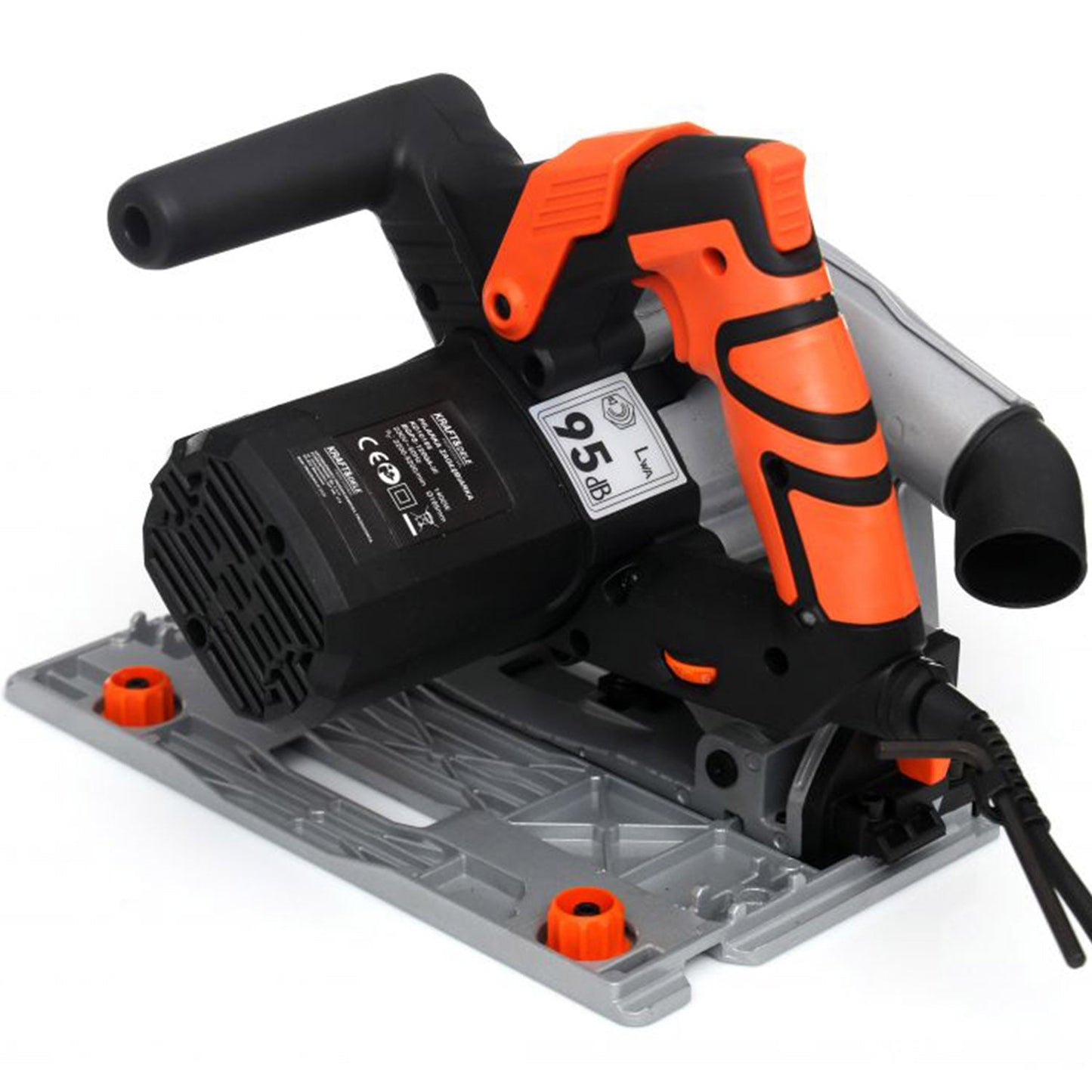 eGOSPODARi.ro Fierastrau circular 1400W, 5200RPM, pentru disc 165mm, KRAFT Profi K10195, Poza2