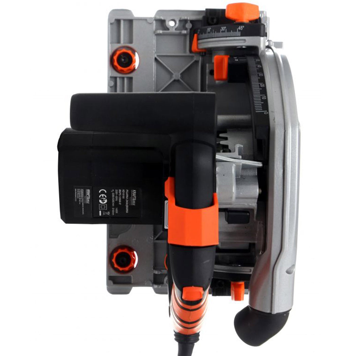 eGOSPODARi.ro Fierastrau circular 1400W, 5200RPM, pentru disc 165mm, KRAFT Profi K10195, Poza12