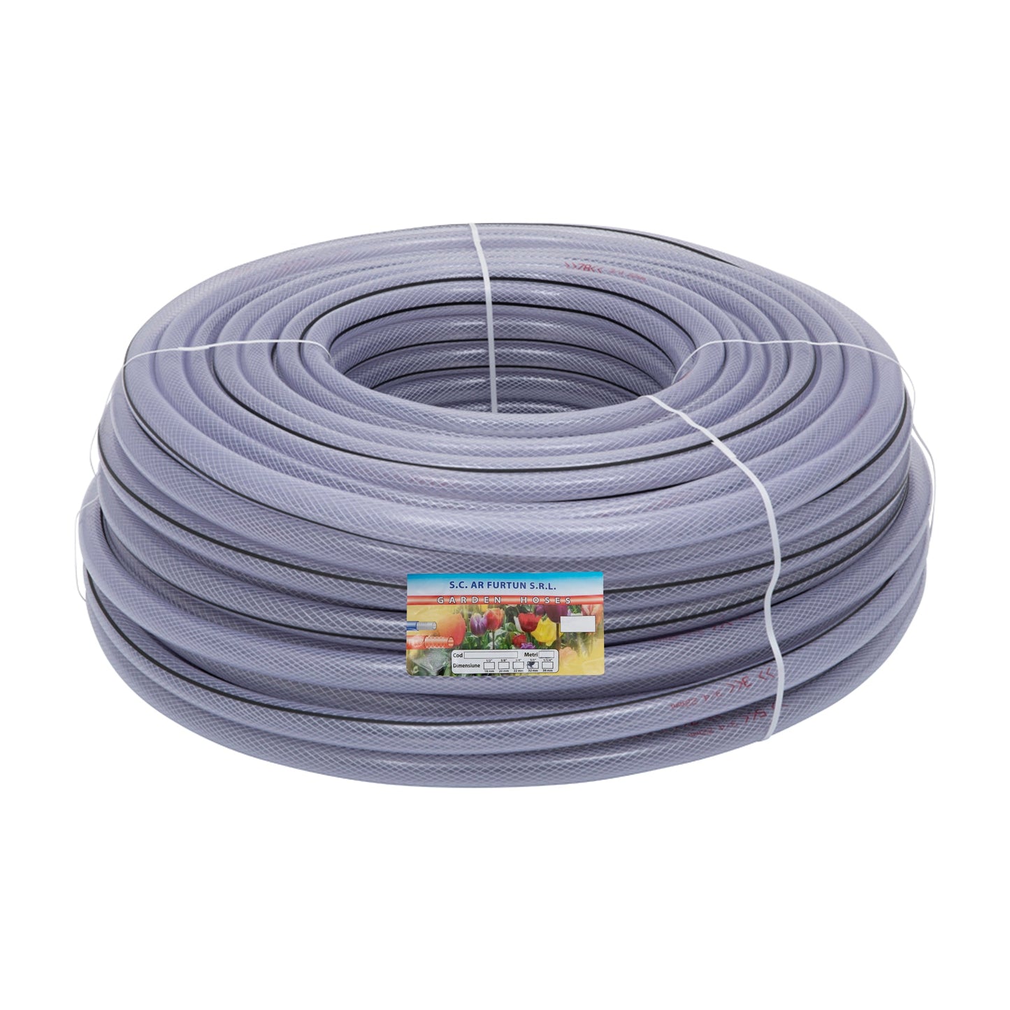eGOSPODARi.ro % Furtun gradina cu insertie Garden Hoses 3/4 toli, 100m folie