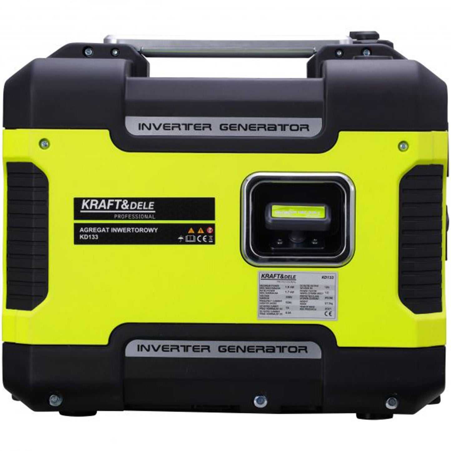eGOSPODARi.ro Generator curent electric monofazic silentios, max. 1900W, stabilizator tensiune (AVR), KRAFT Profi K133, Poza13