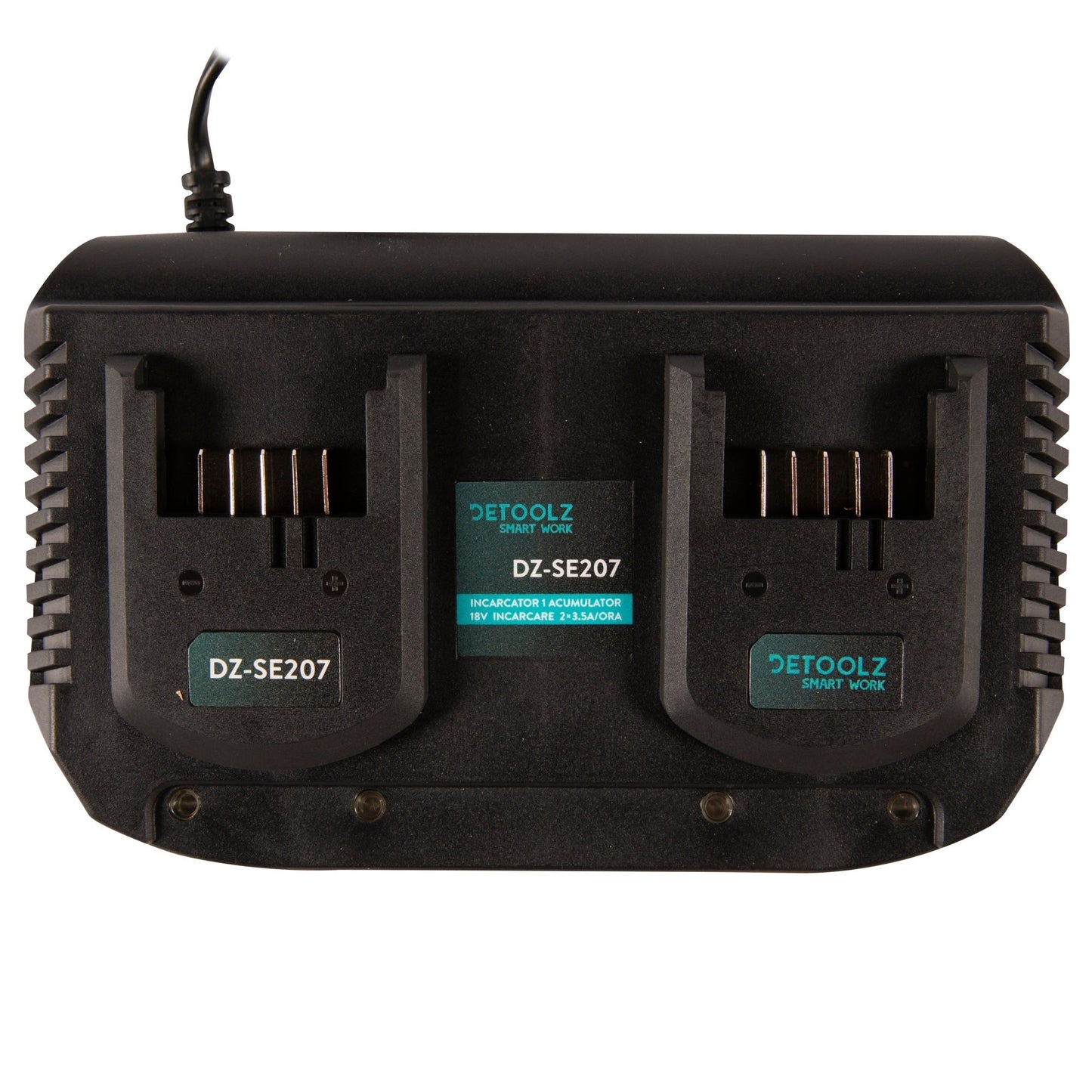 eGOSPODARi.ro % Incarcator dublu pentru acumulatori 207, 18V, timp maxim de incarcare 37-113min