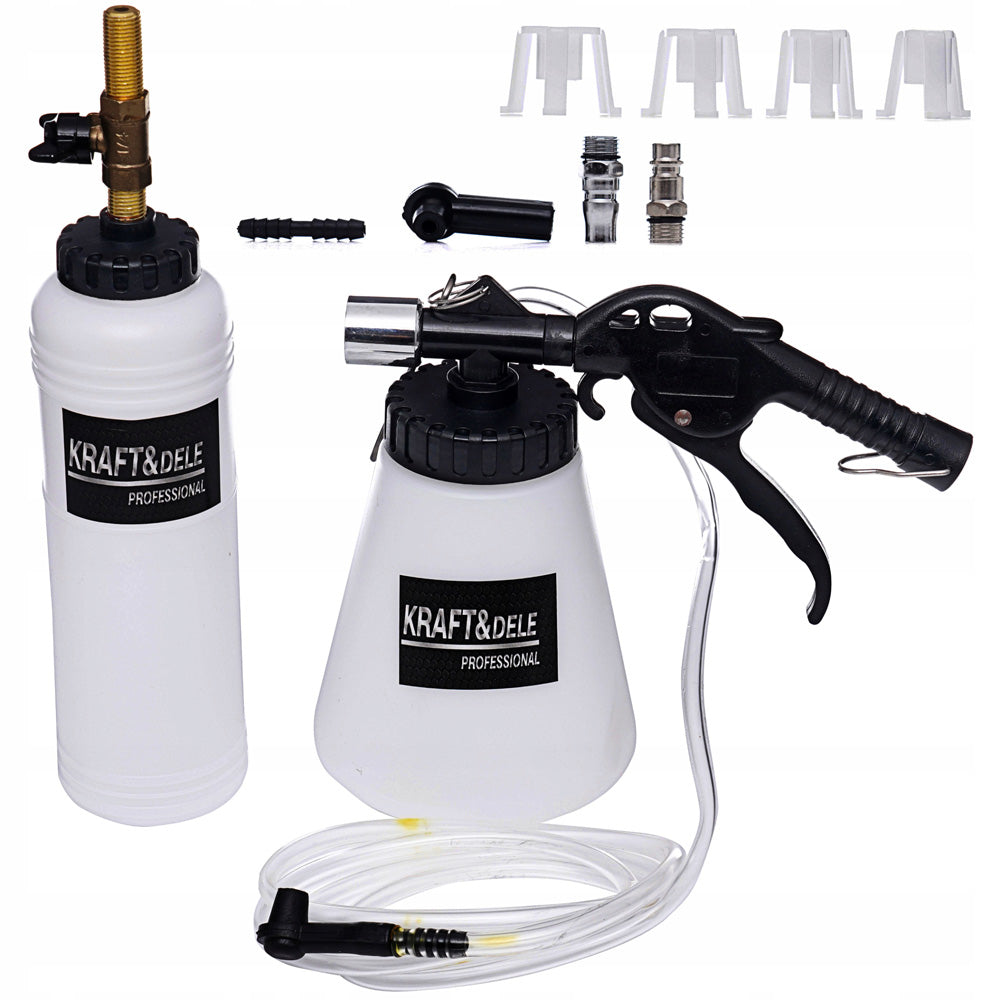eGOSPODARi.ro Kit pompare pentru inlocuire lichid de frana, rezervor 750ml, KRAFT Profi K1457, Poza1