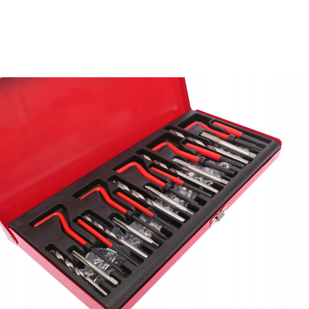 eGOSPODARi.ro Kit reparatii filete cu 131 elemente, valiza de transport inclusa, KRAFT Profi K10590, Poza6